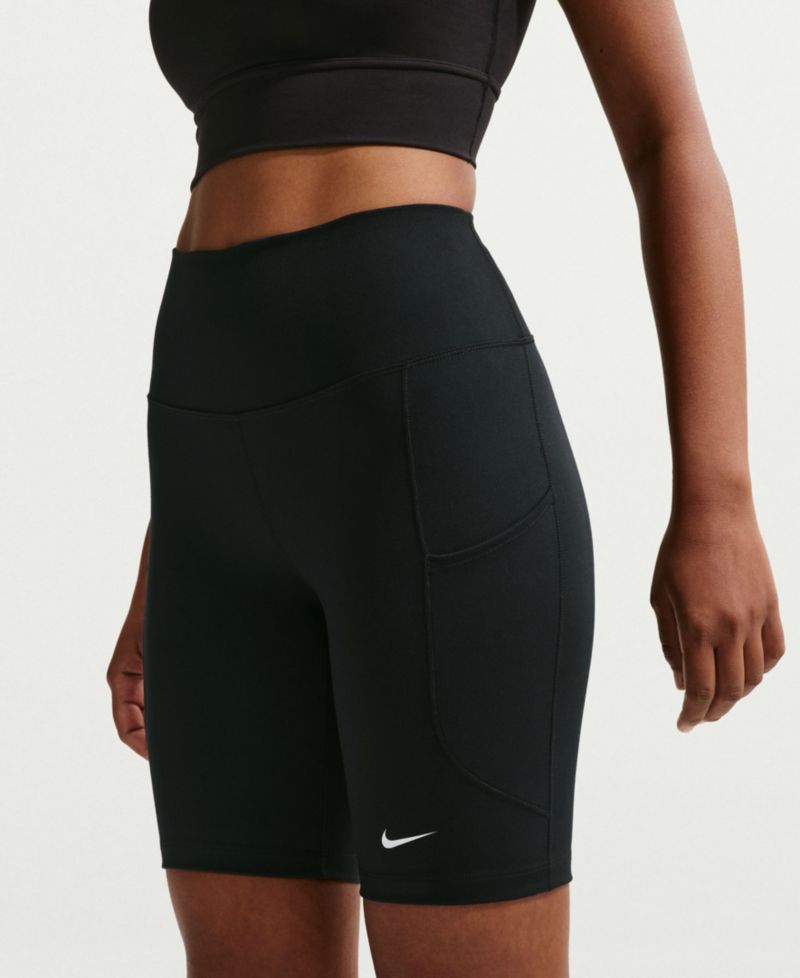 Women's One High-Waisted Side-Pocket 8" Bike Shorts