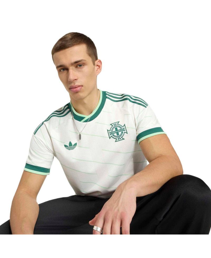Men's White Northern Ireland National Team FIFA X World Cup 2026 Away Replica Jersey
