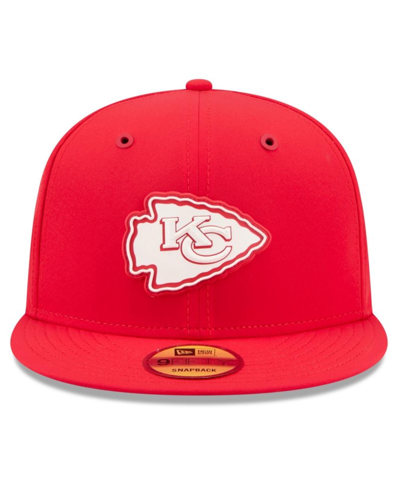 Men's Red Kansas City Chiefs 2026 Sideline 9FIFTY Snapback Hat