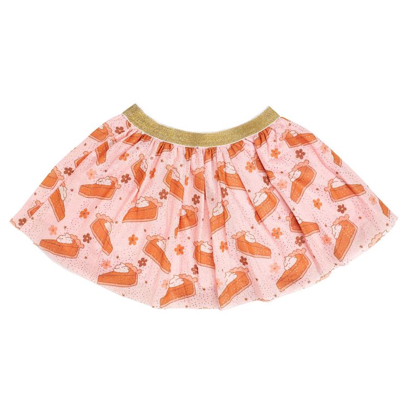 Baby Girls Pumpkin Pie Thanksgiving Tutu Skirt