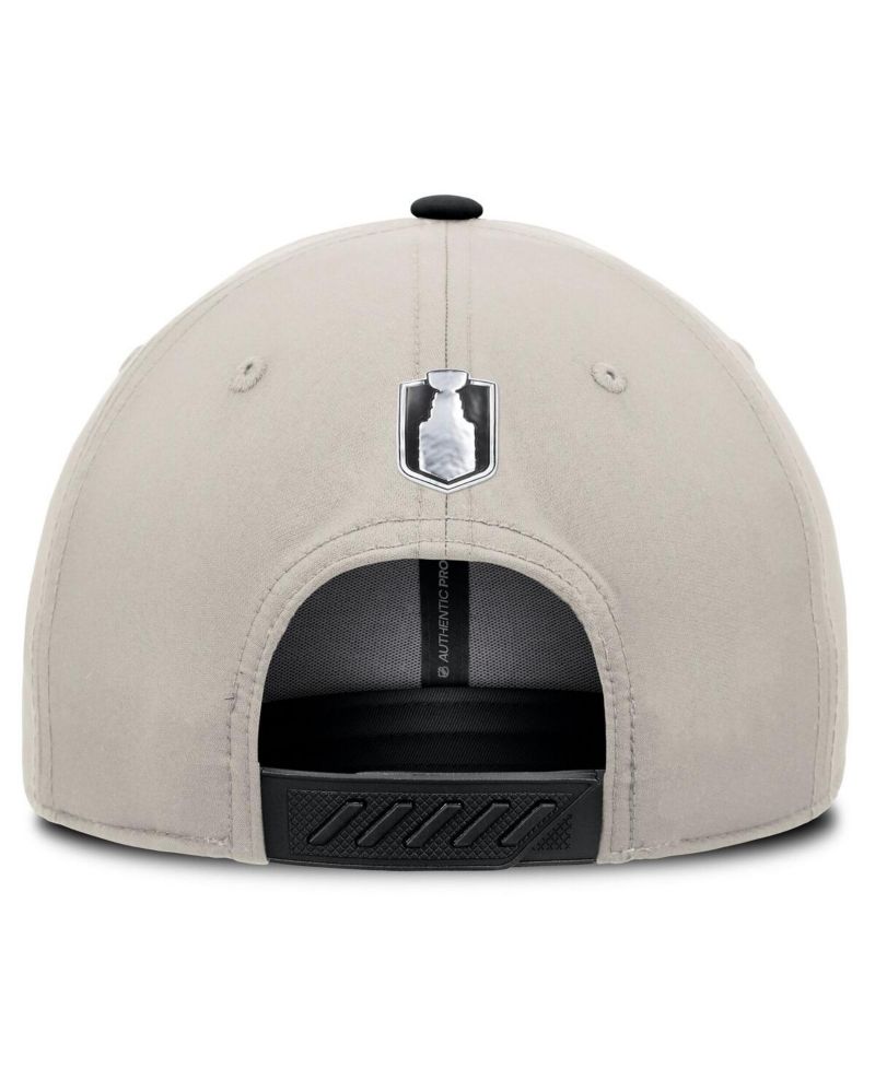 Men's Black/Gray Washington Capitals 2025 Metropolitan Division Champions Locker Room Adjustable Hat