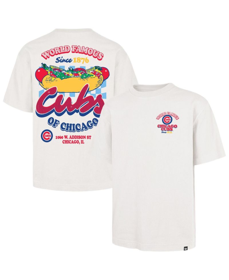 Men's Cream Chicago Cubs Glizzy T-Shirt