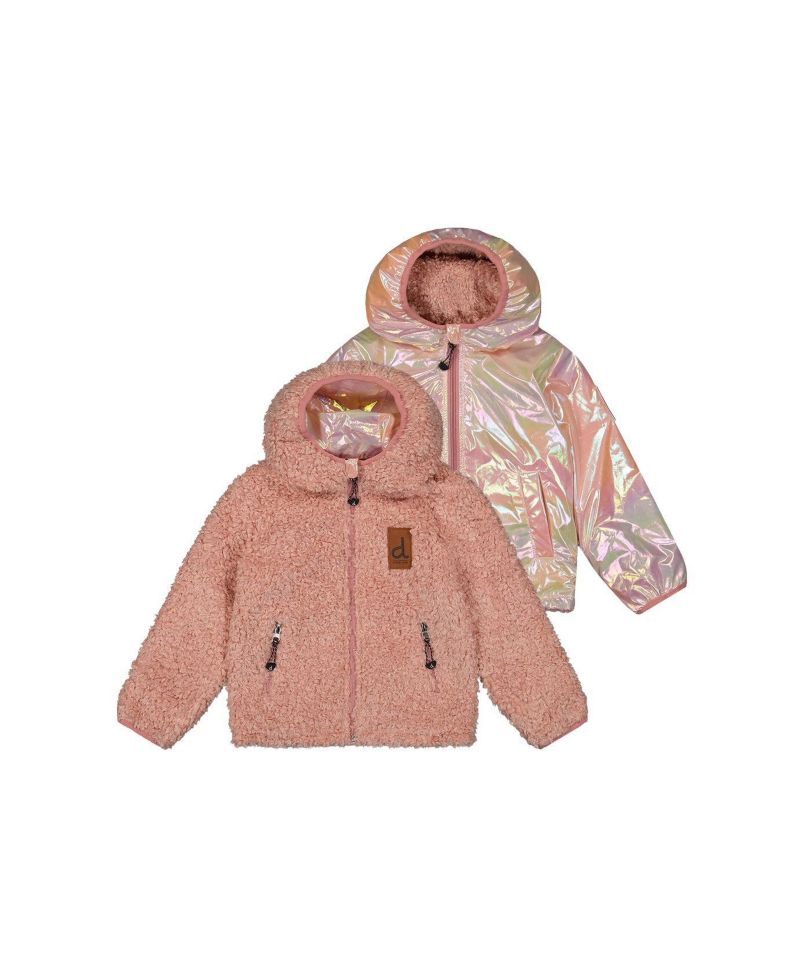 Big Girls 6-14 Reversible Mid-Season Jacket