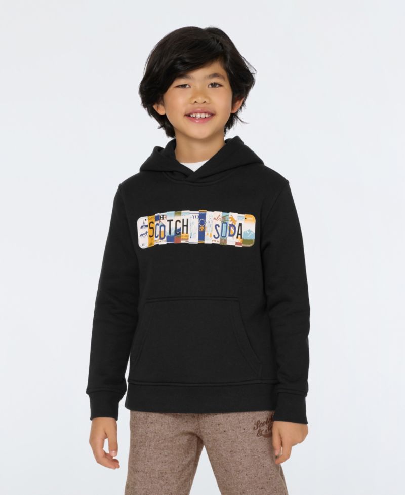 Big Boys Graphic Fleece Hoodie