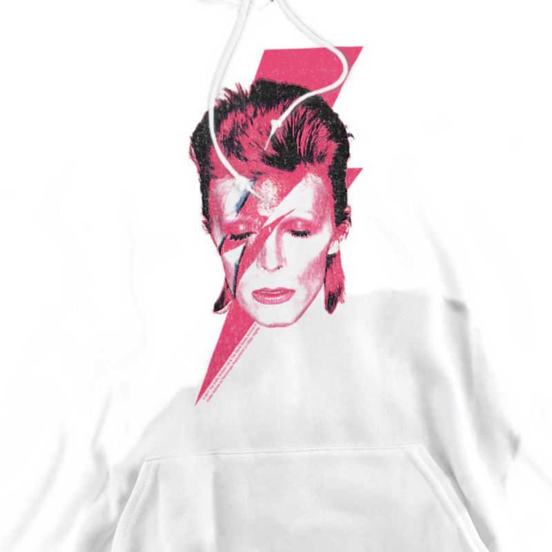 Men's Aladdin Sane Graphic Long-Sleeve Pullover Hoodie