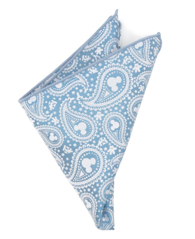Men's Mickey Mouse Paisley Pocket Square