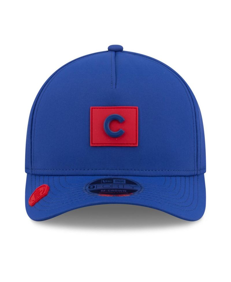 Men's Royal Chicago Cubs 2026 Clubhouse 9FORTY A-Frame Adjustable Hat