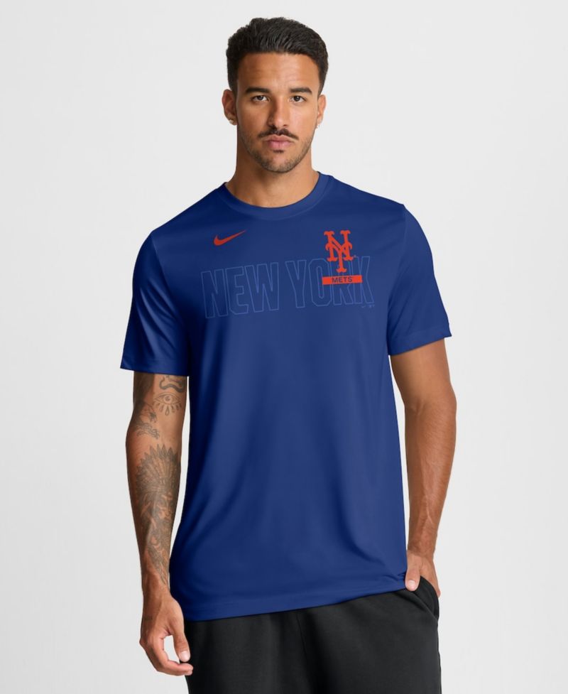 Men's Royal New York Mets Knockout Team Legend Dri-FIT T-Shirt