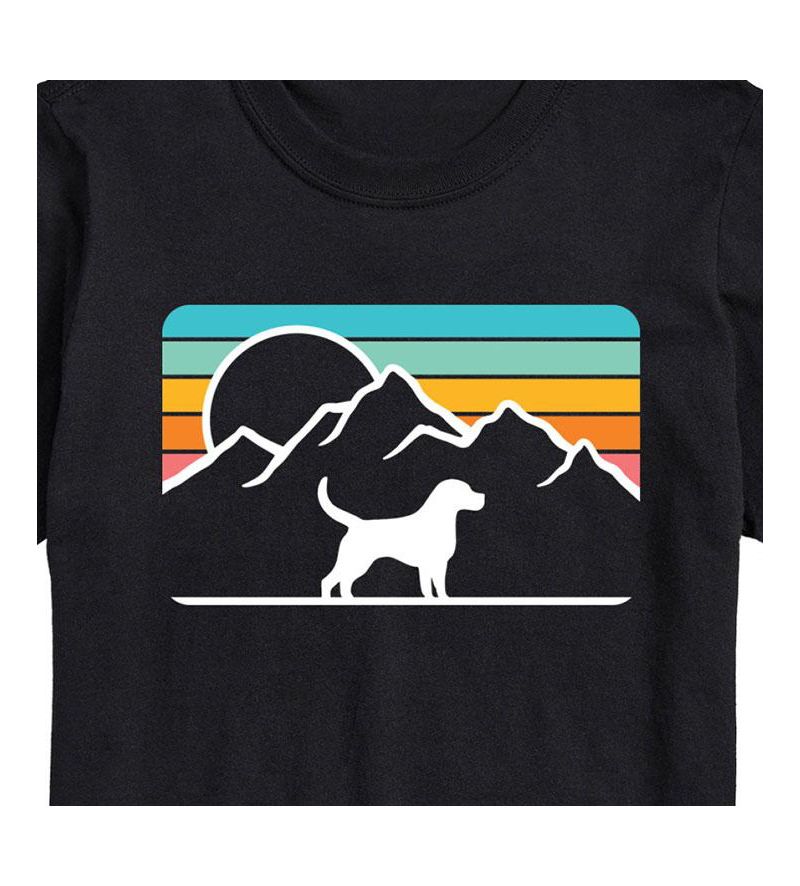 Hybrid Apparel Mountain Dog Men's Short Sleeve Tee