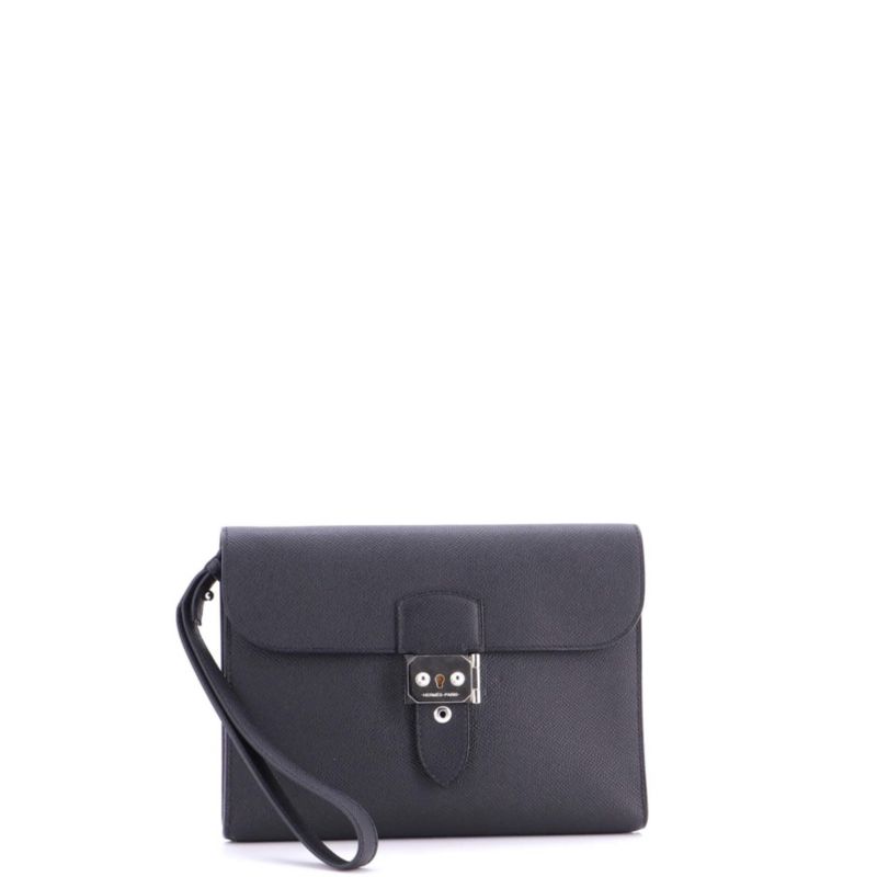 24 Sac a Depeches Wristlet Pouch Epsom