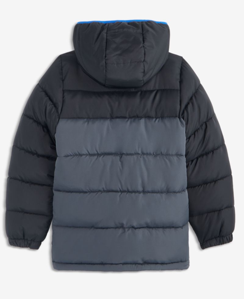 Boys' XS-XL Hooded Puffer Jacket