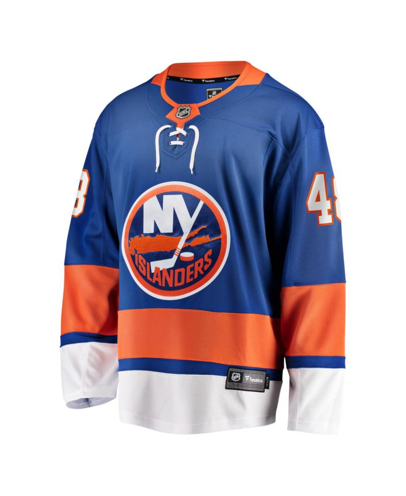 Men's Matthew Schaefer Royal New York Islanders Home Breakaway Player Jerseys