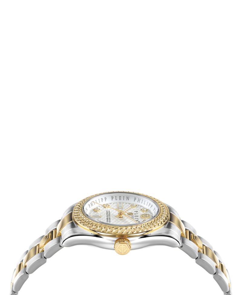 Women's Queen Two-Tone Stainless Steel Bracelet Watch 36mm