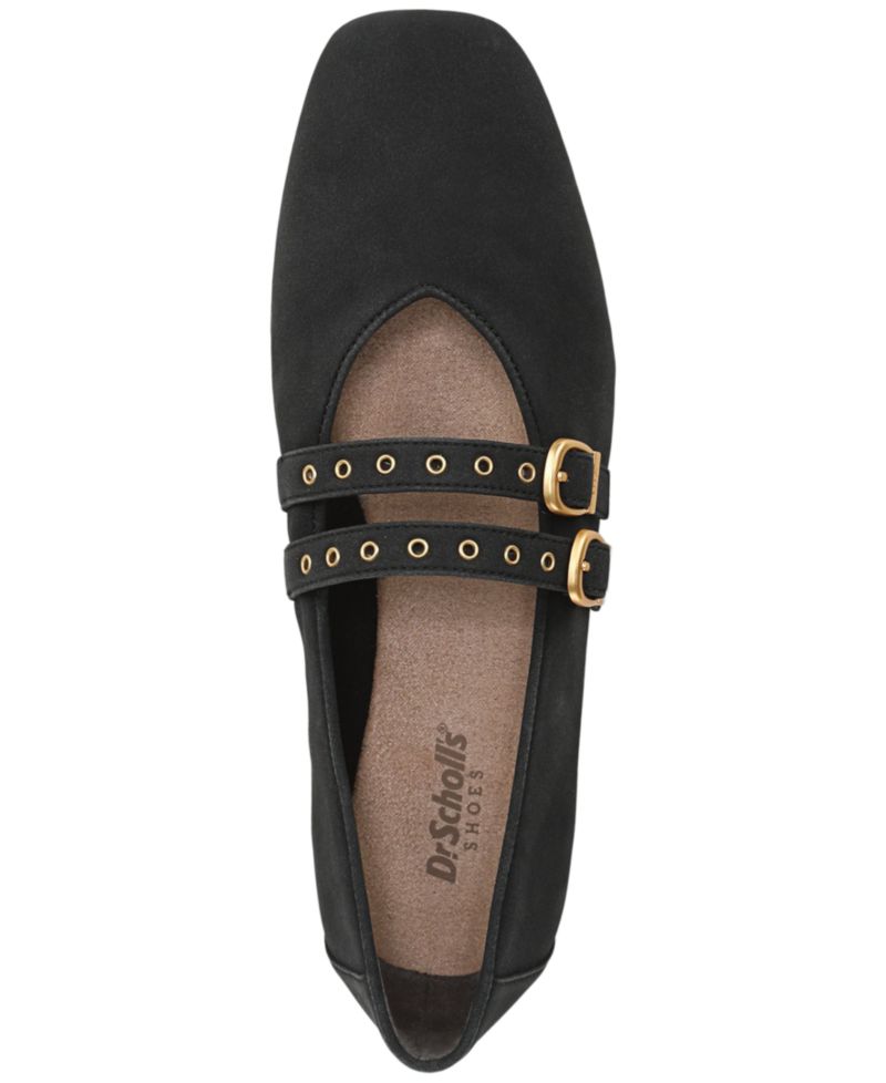 Women's Violet Mary Jane Buckle Flats