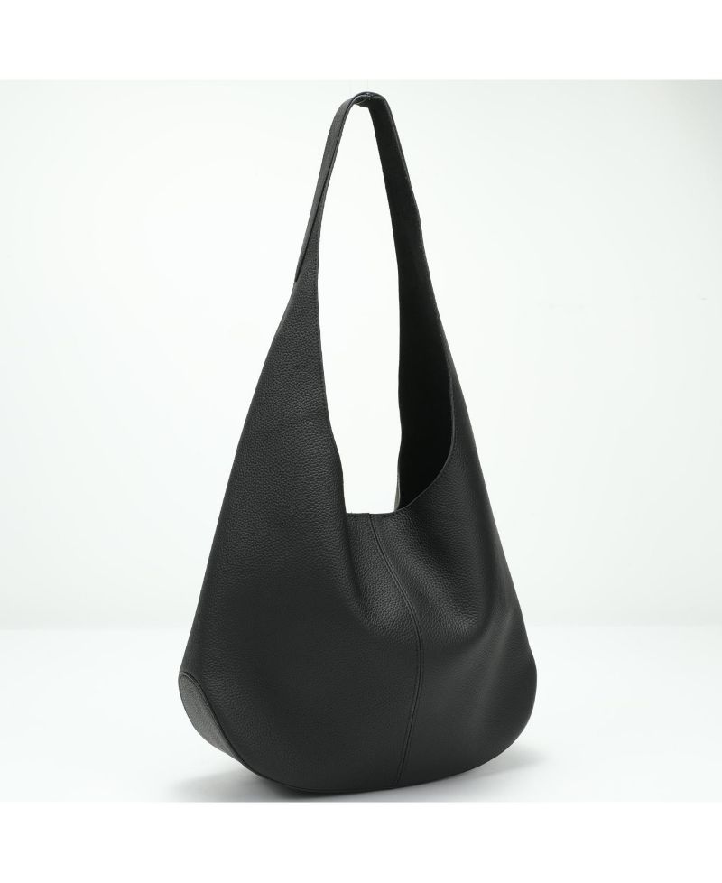 Arc Leather Crescent Hobo Bag Soft Pebbled Shoulder Bag Casual Slouchy Handbag