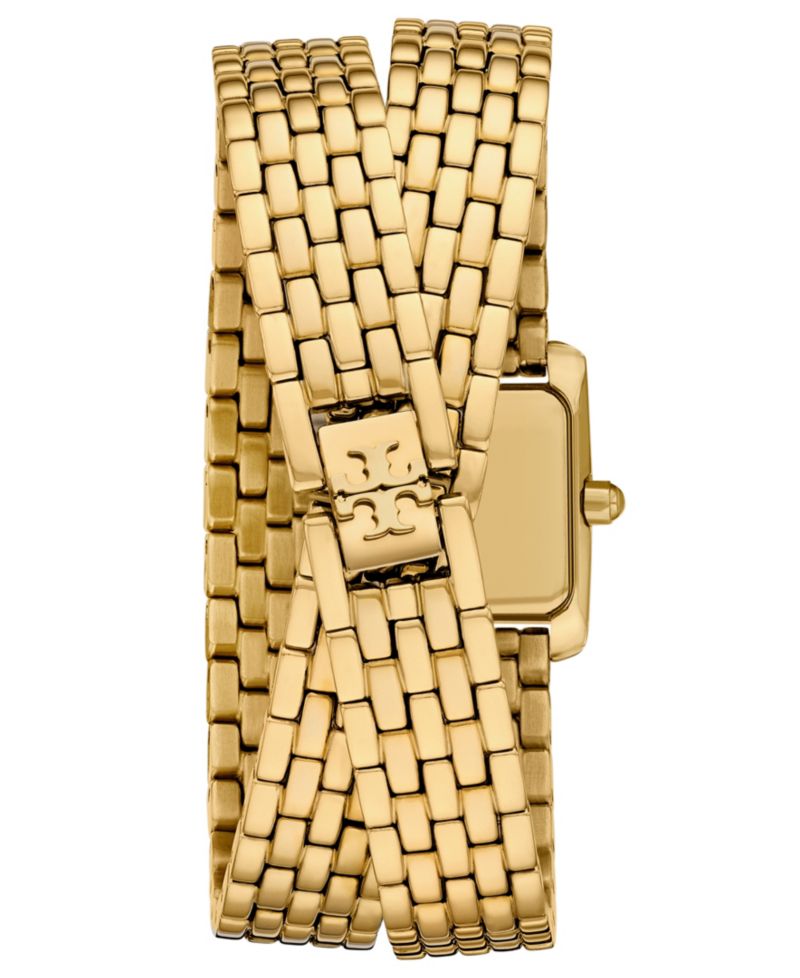 Women's The Eleanor Mini Quartz Two-Hand Gold Stainless Steel, 18mm