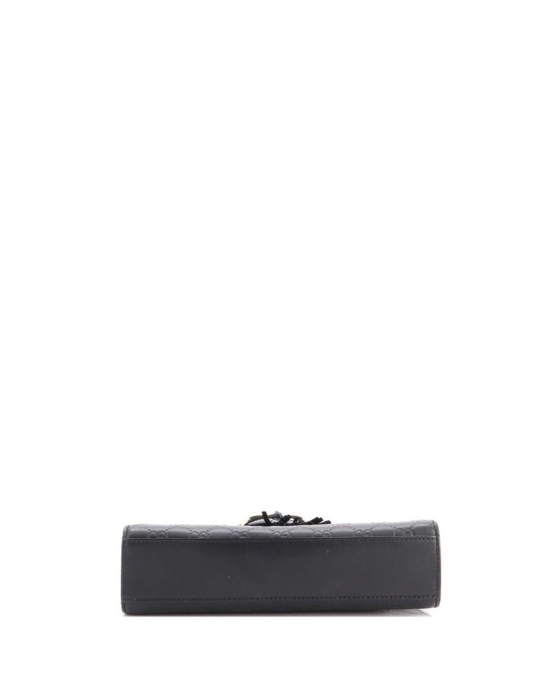 Small Emily Chain Flap Shoulder Bag Guccissima Leather