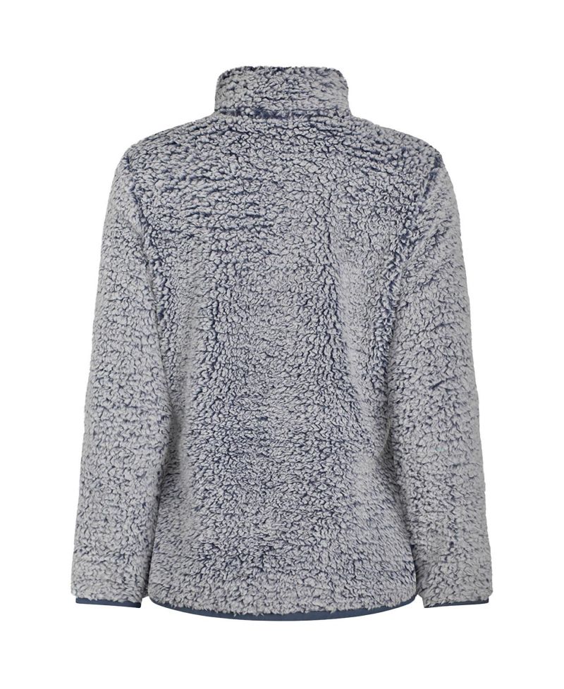 Women's Madi Cozy Quarter Zip Mock Neck Fleece Sweatshirt