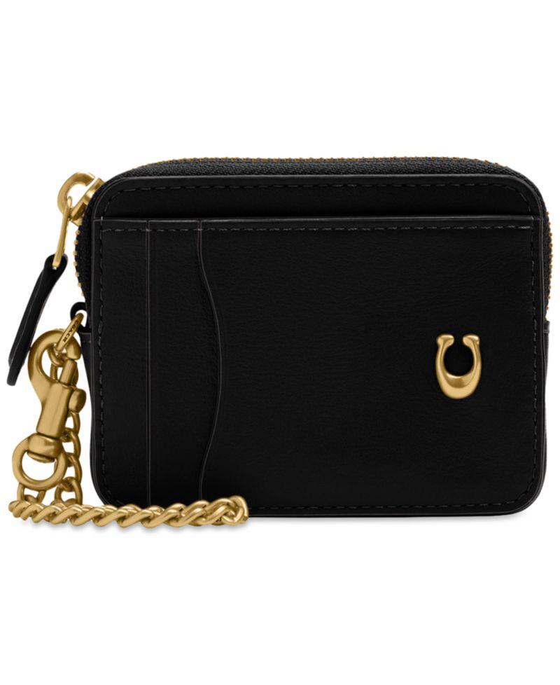 Essential Leather Chain Card Case