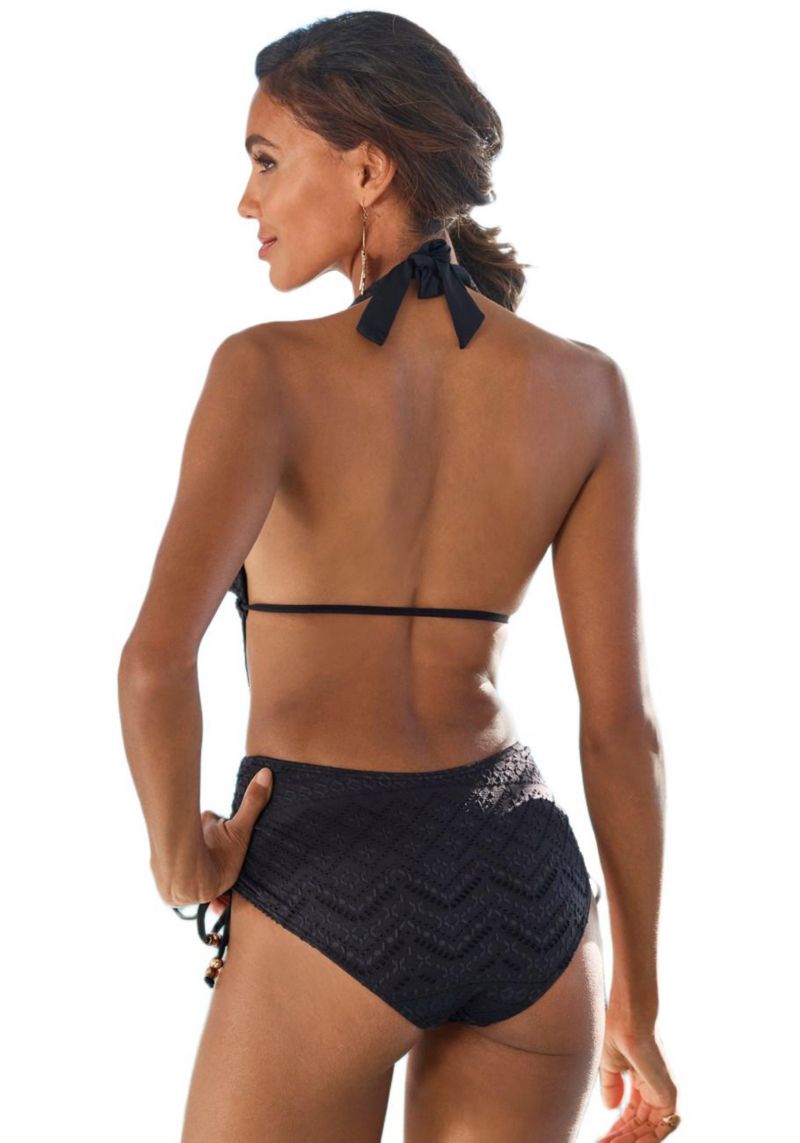 Women's Plunge Crochet Everyday Comfort One-Piece Swimsuit