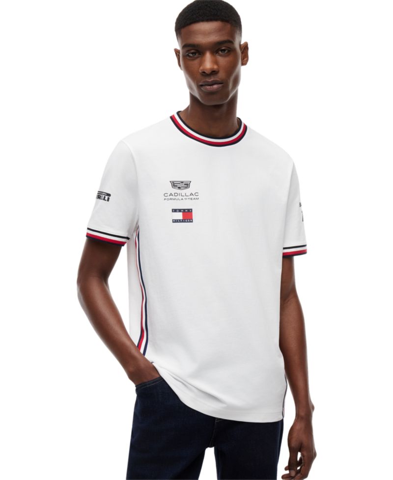 x Cadillac F1 Men's Drivers 77 Short-Sleeve T-Shirt