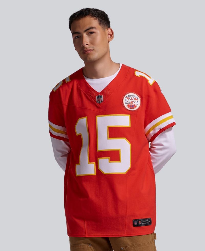 Men's Patrick Mahomes Red Kansas City Chiefs Vapor F.U.S.E. Elite Jersey