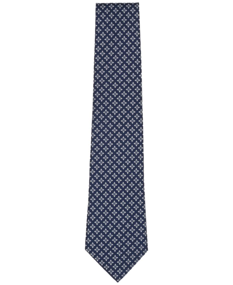 Brooks Brothers Men's Classic Circle Florette Pattern Tie