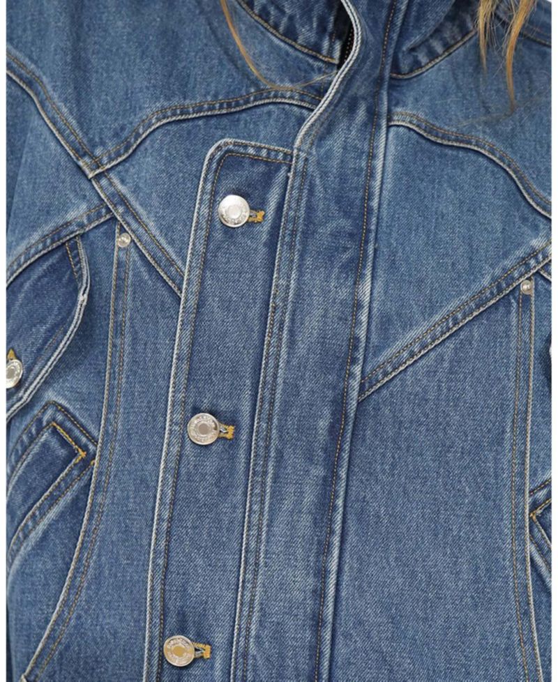 Women's Belle and Bloom Downtown Denim Oversized Jacket