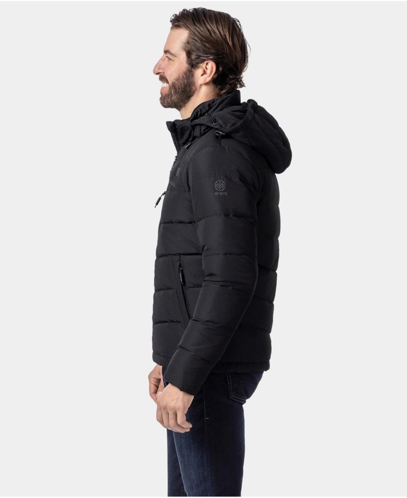 Men's 4-Zone Heated Down Jacket