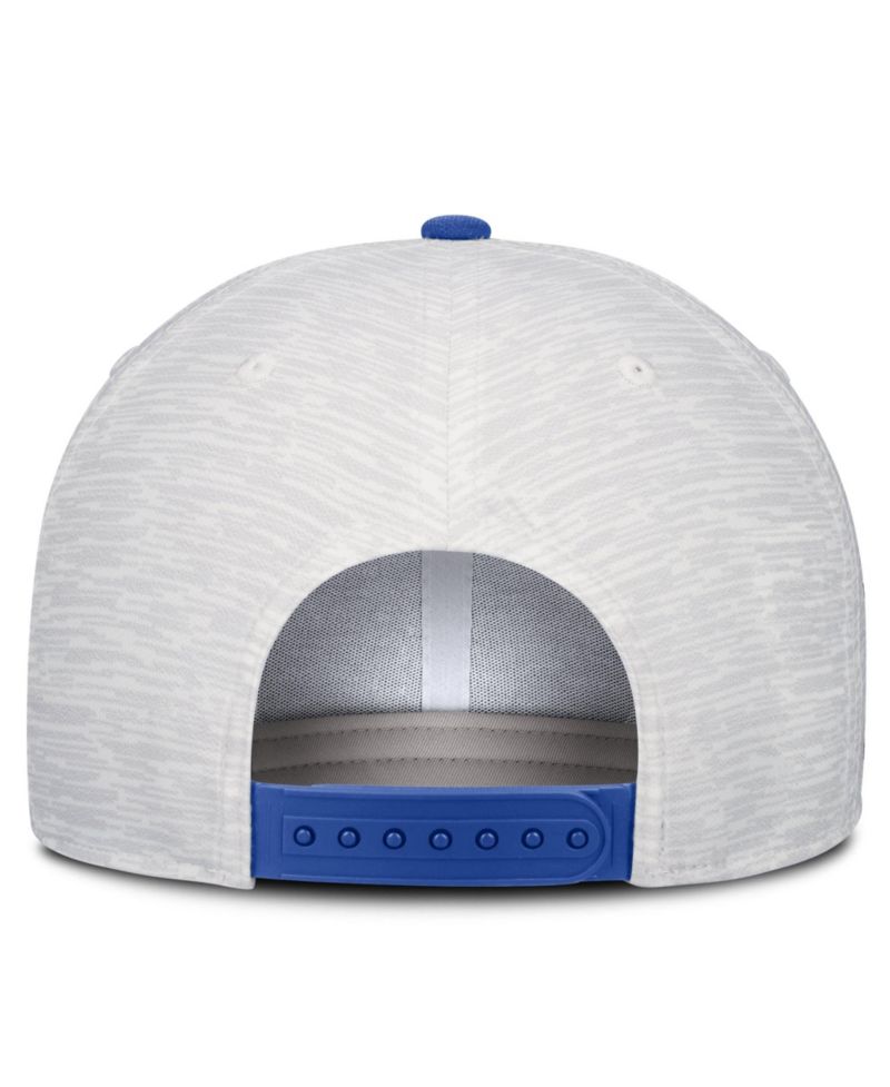 Men's and Women's Gray/Royal Duke Blue Devils Primetime Rise Adjustable Hat