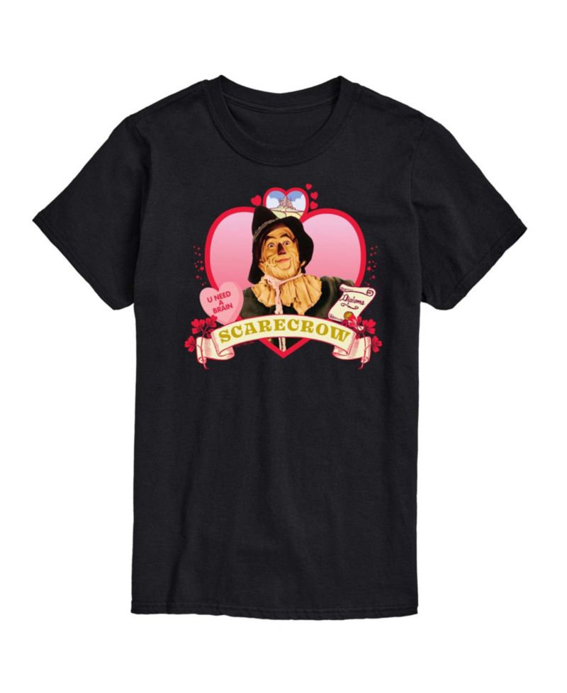 Men's Wizard of Oz Heart Scarecrow Short-Sleeve Graphic T-Shirt