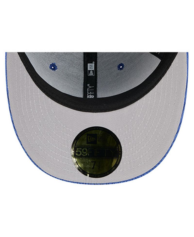 Men's Royal Los Angeles Dodgers Chenille Pop 59FIFTY Fitted Hat