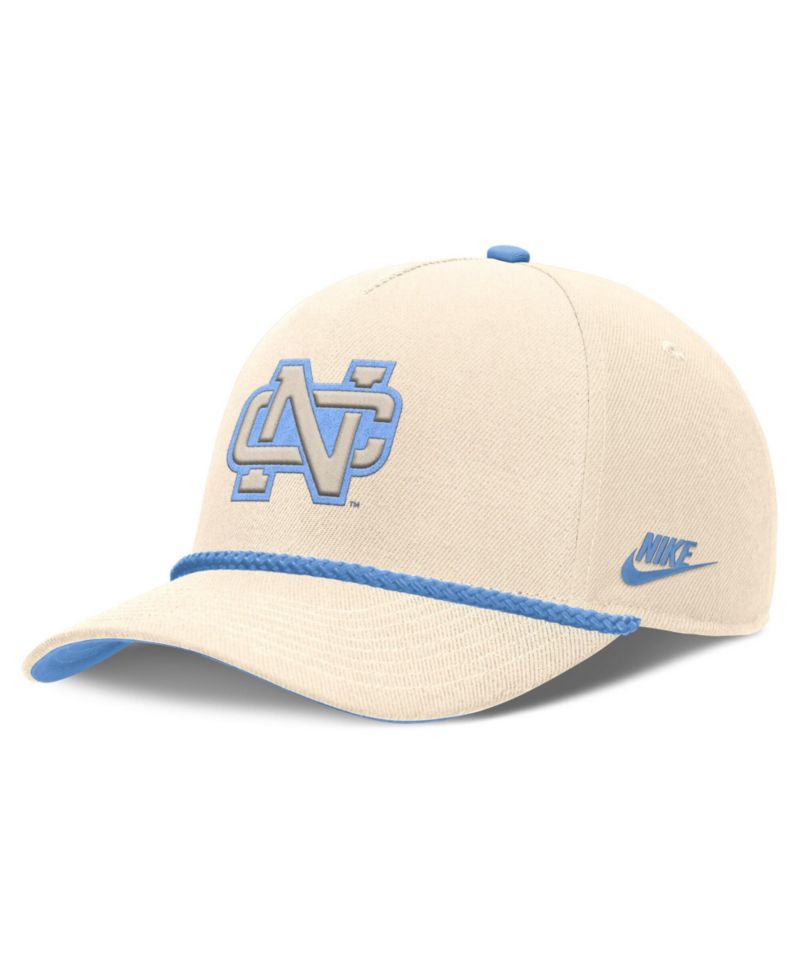 Men's and Women's Natural North Carolina Tar Heels Legacy Vintage Rope Rise Adjustable Hat
