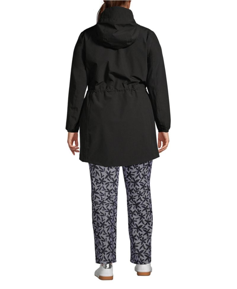 Plus Size Squall Packable Waterproof Raincoat