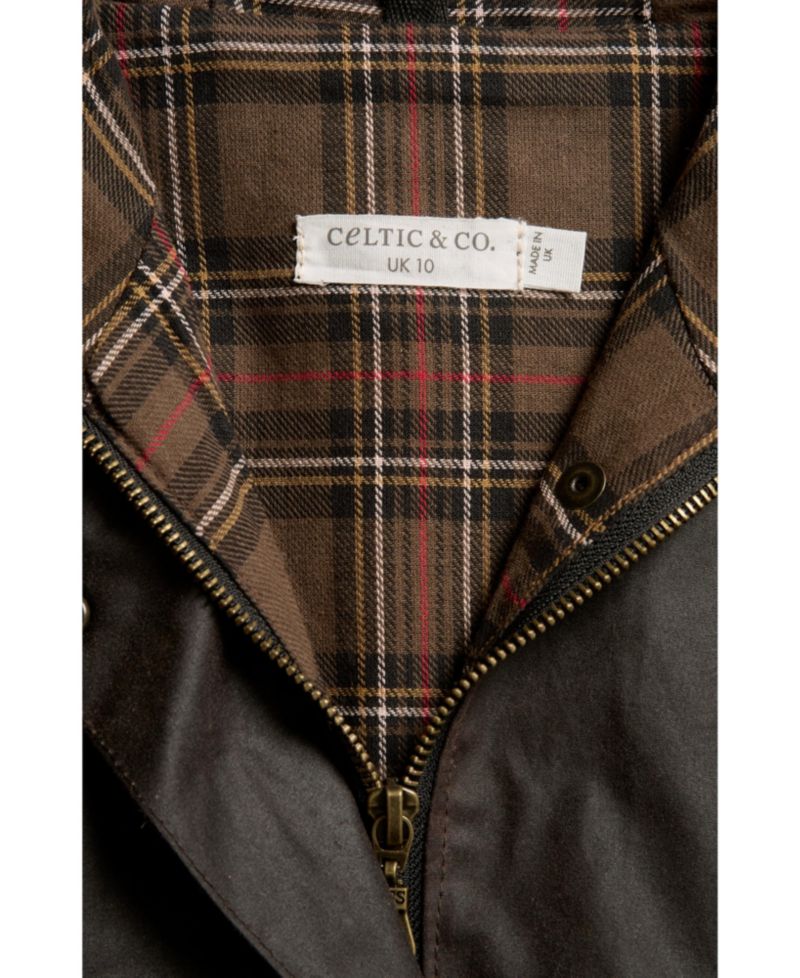 Women's Raglan Sleeve Waxed Jacket