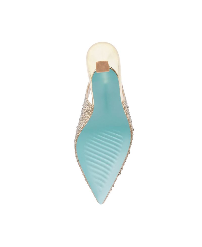 Clark Rhinestone Slingback Pumps
