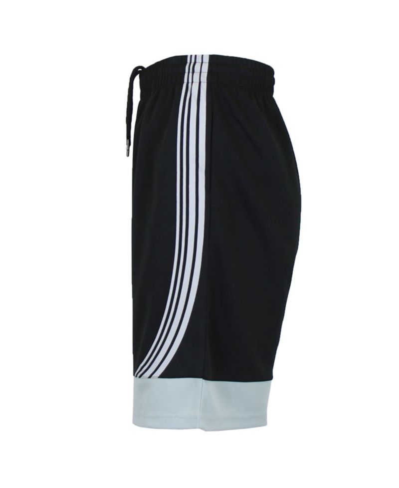 Men's Active Training Modern-Fit Moisture-Wicking Colorblocked Mesh Basketball Shorts