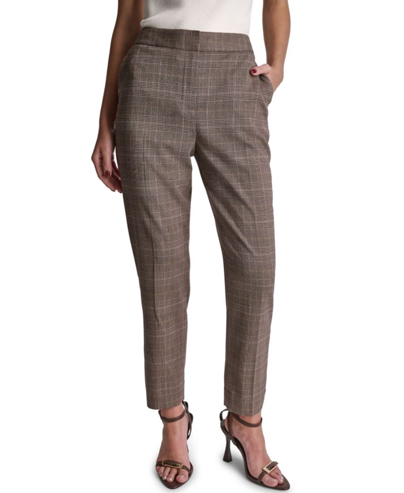 Women's High-Rise Slim-Leg Pants