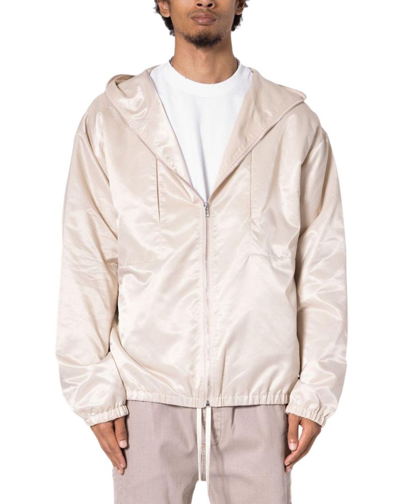 Big & Tall Full Zip Paneled Fight Jacket