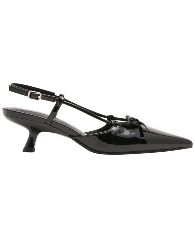 Women's Kaia Slingback Bow Kitten Heel Pumps