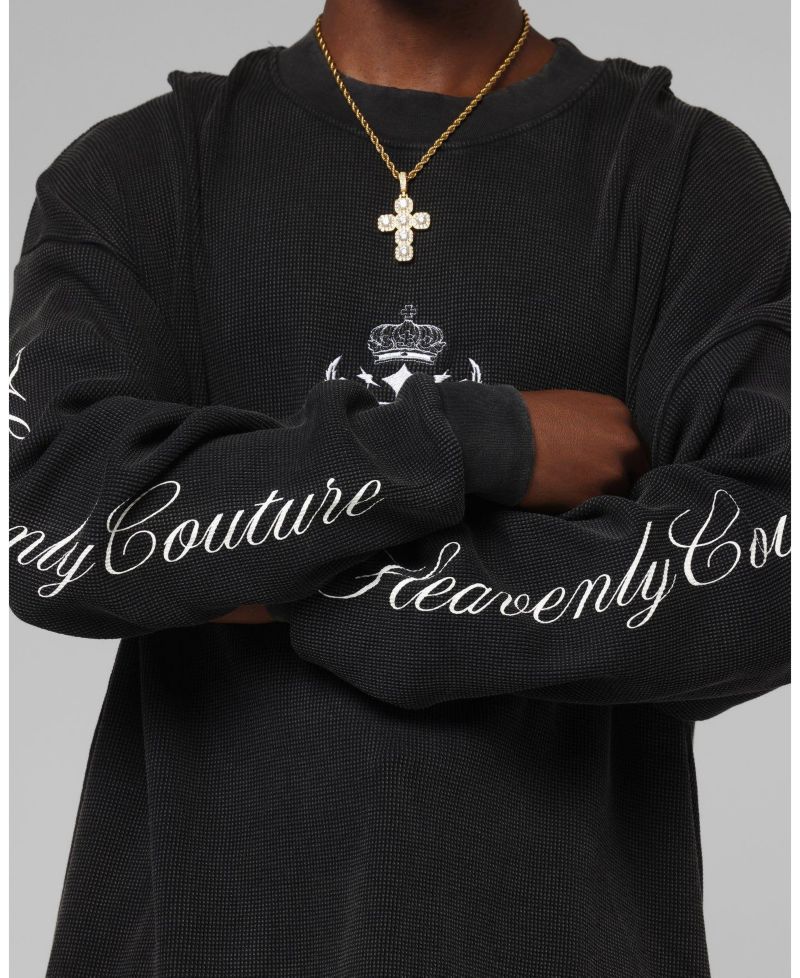 Men's Purity Oversized Long-Sleeve Graphic T-Shirt
