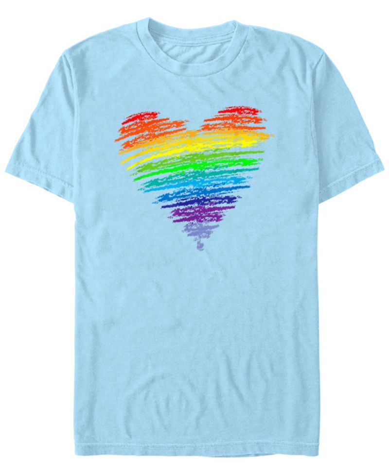Men's Love Wins Rainbow Pride Short-Sleeve T-Shirt