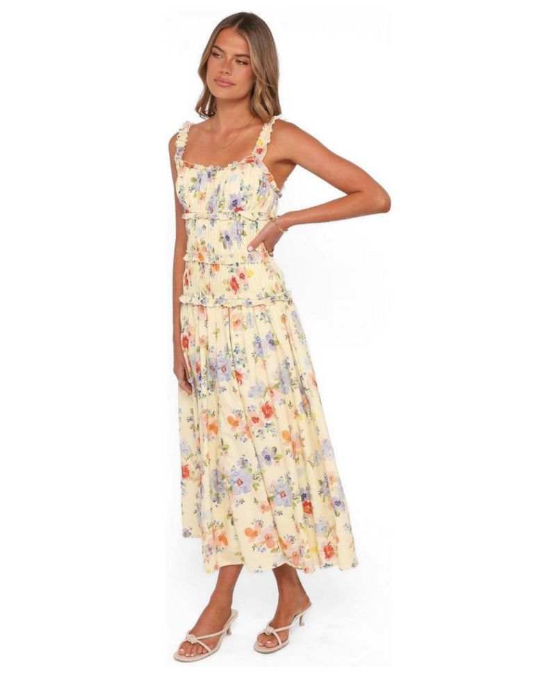 Women's Enola Gather Midi Dress