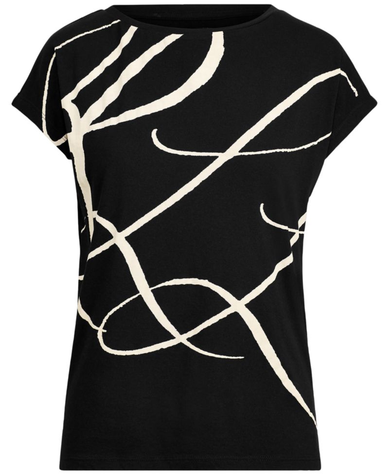 Logo-Print Short-Sleeve Top