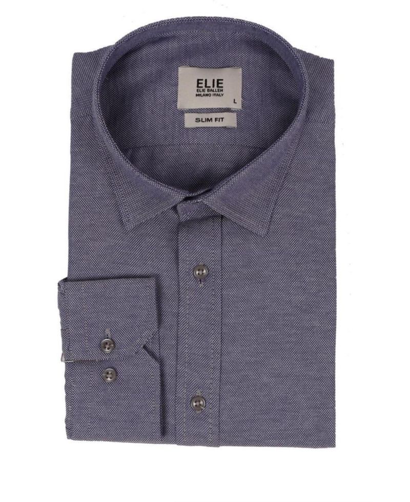 Men's Slim Fit Button-Down Shirt
