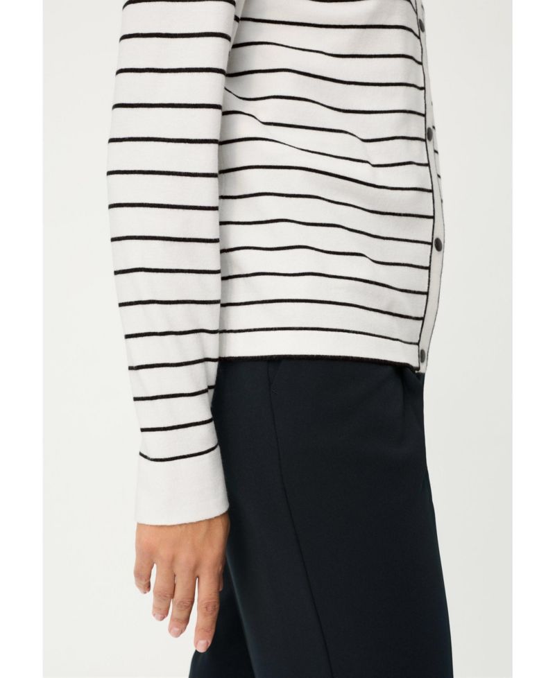 Women's Striped Cardigan