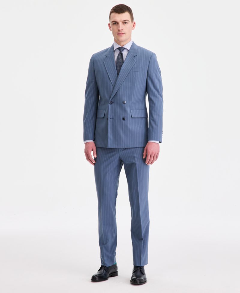 Men's Modern-Fit Double Breasted Suit Separates