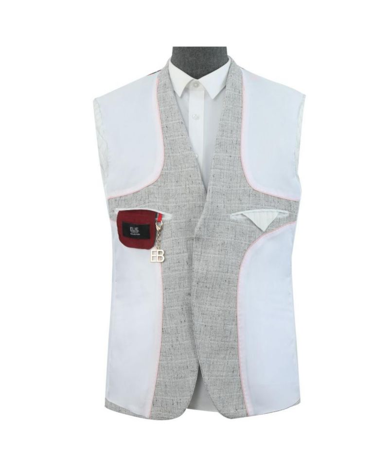 Men's Slim Fit Melange Sports Coat Jacket