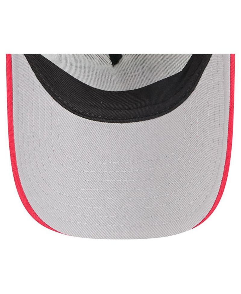 Big Boys and Girls White/Scarlet San Francisco 49ers Streak 9FORTY A-Frame Adjustable Hat