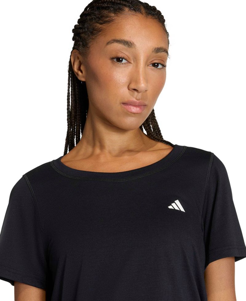 Women's Workout Essentials Seamless Scoop Neck T-Shirt